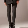 Collant Morbido In Misto Modal E Cashmere