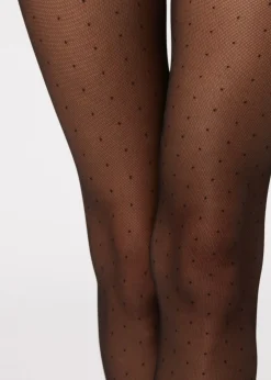 Collant Velati 40 Denari Micro Pois