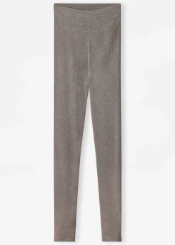 Leggings con Cashmere a Coste