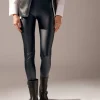 Leggings Effetto Pelle