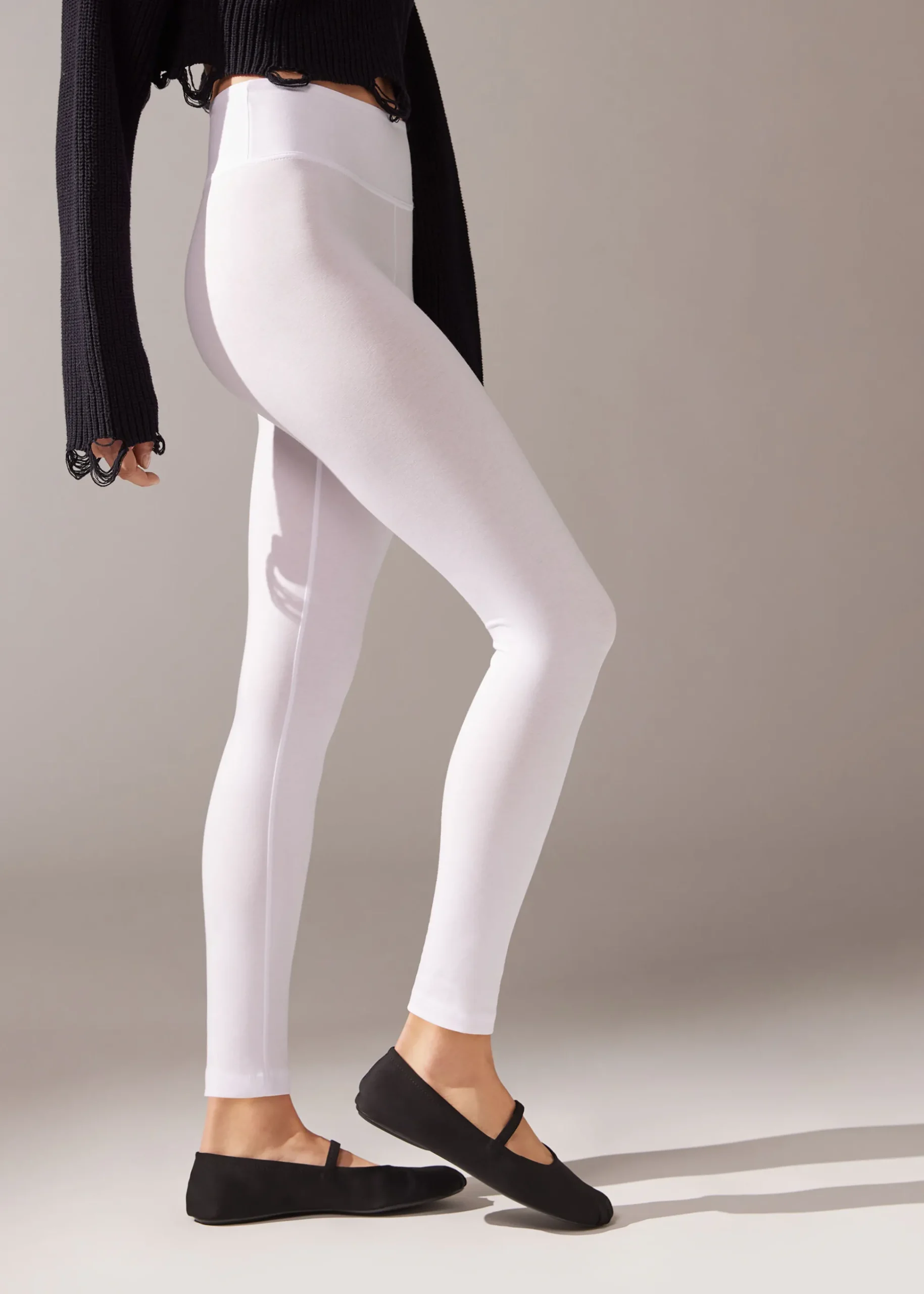 Leggings in Cotone Comfort