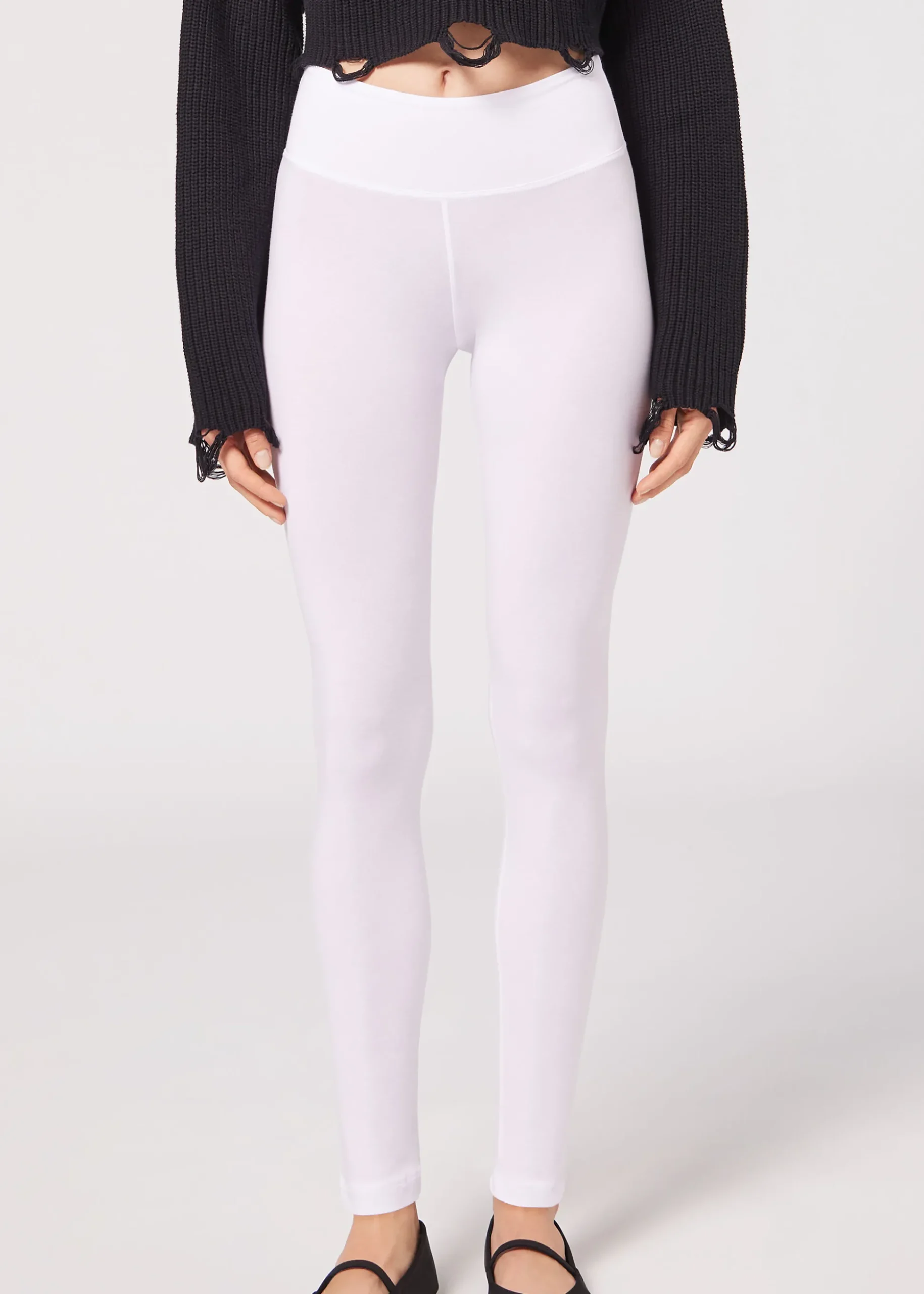 Leggings in Cotone Comfort