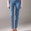 Leggings in Denim Skinny a Vita Alta