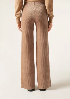 Pantaloni a Palazzo in Velluto