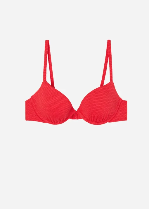 Push Up Leggermente Imbottito Costume Classic Piquet