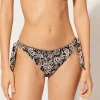 Slip Fiocchi Costume Botanic Black and White