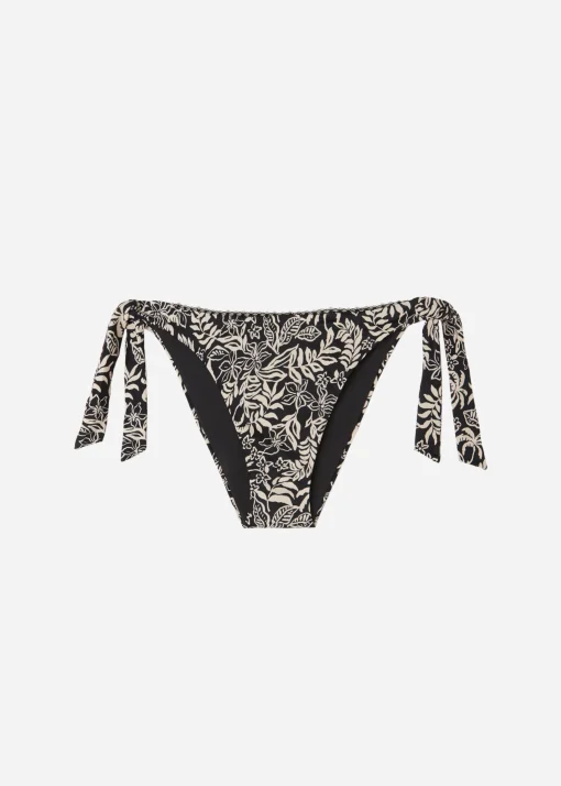 Slip Fiocchi Costume Botanic Black and White