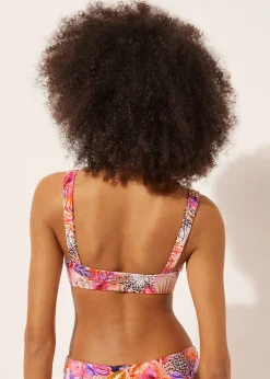 Top Canotta Double Face Costume Wild Foliage