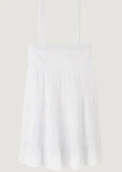 Abito Corto con Balze