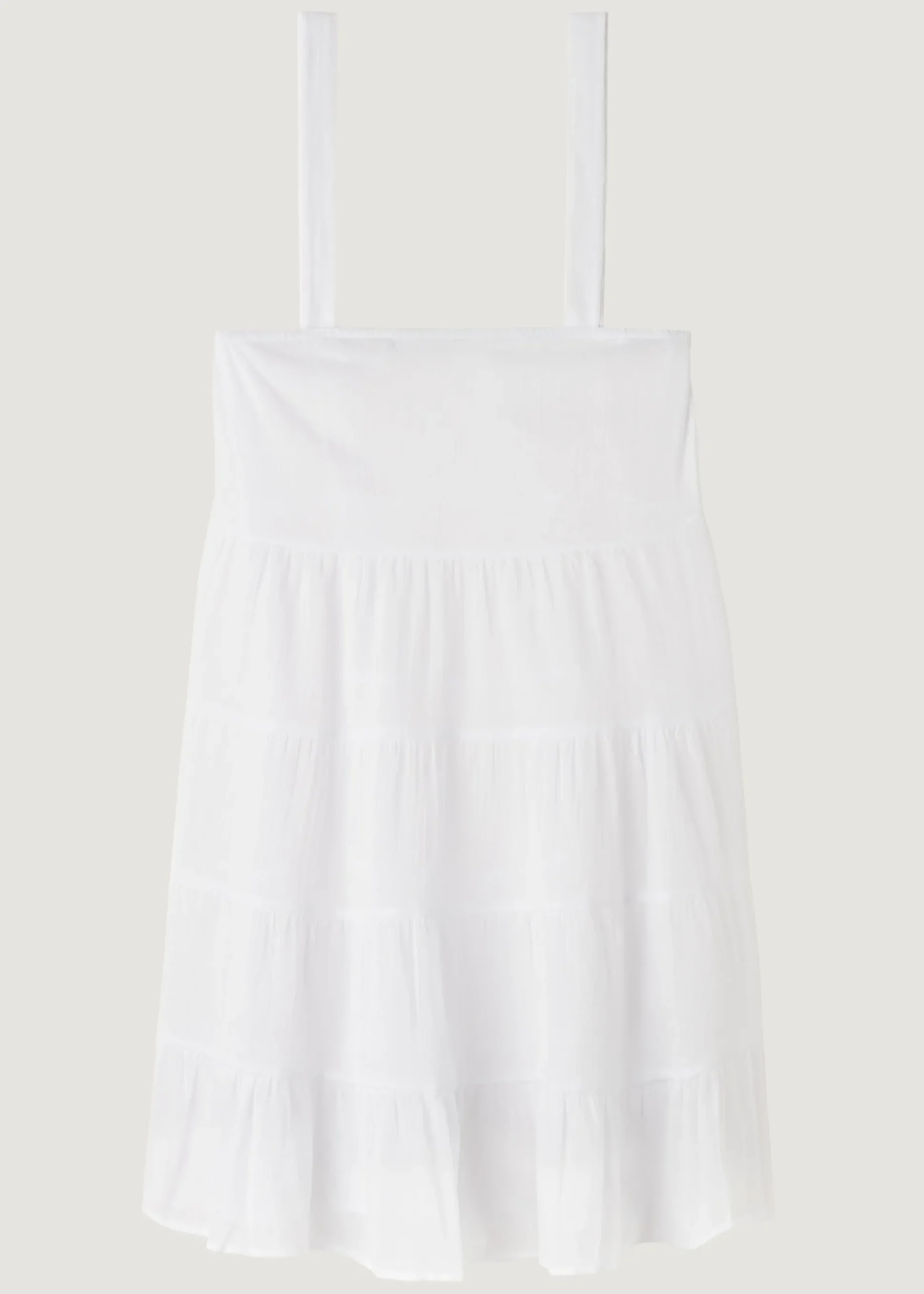 Abito Corto con Balze