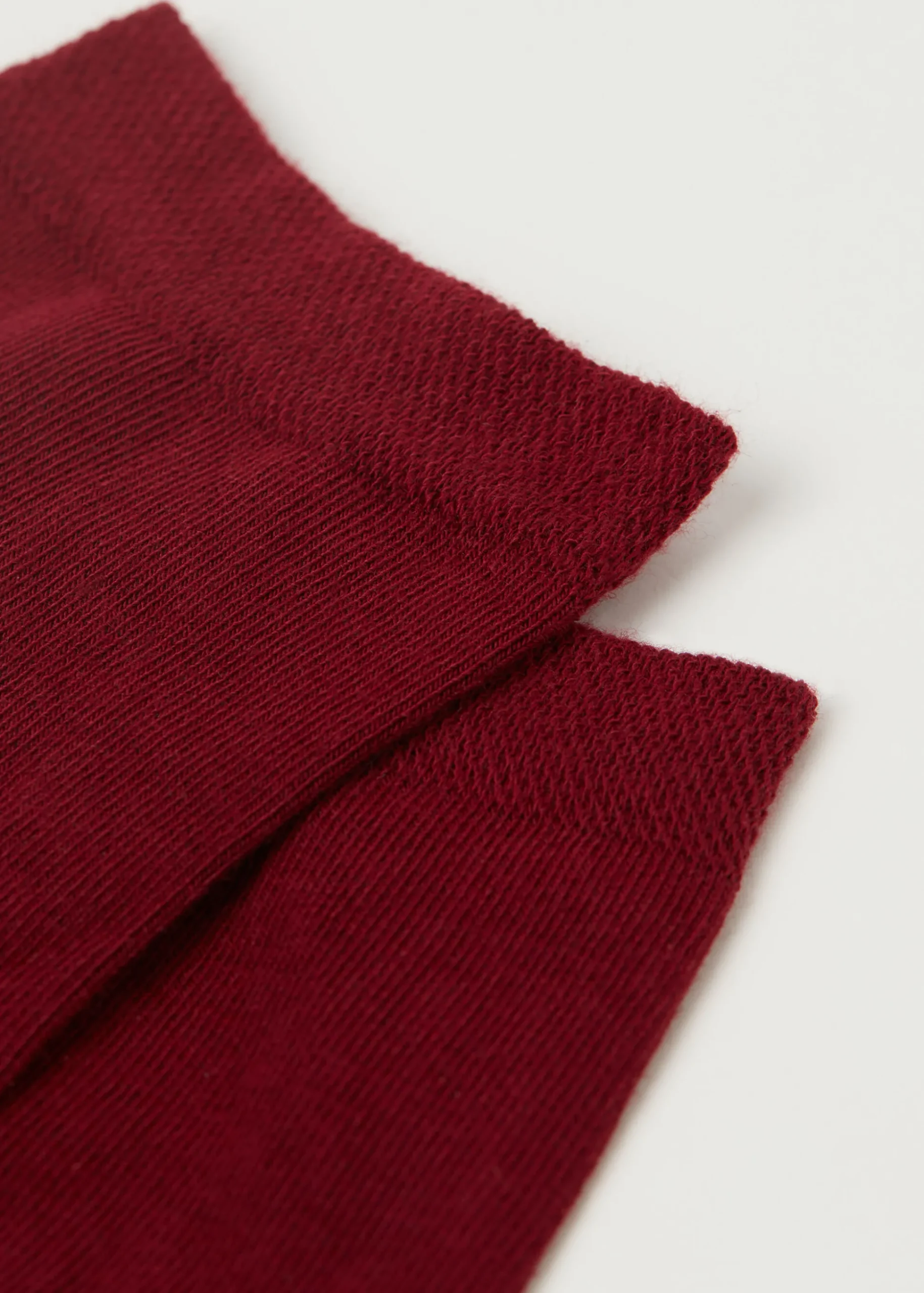 Calze Corte con Bordo Lavorato