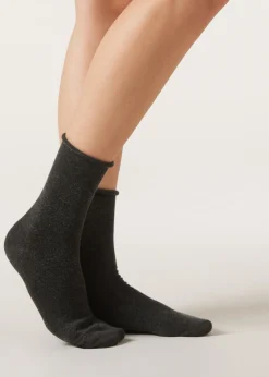 Calze Corte con Cashmere