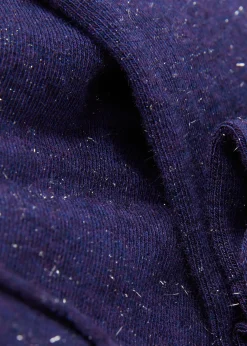 Calze Corte con Cashmere e Glitter