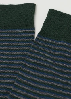 Calze Lunghe a Righe da Uomo