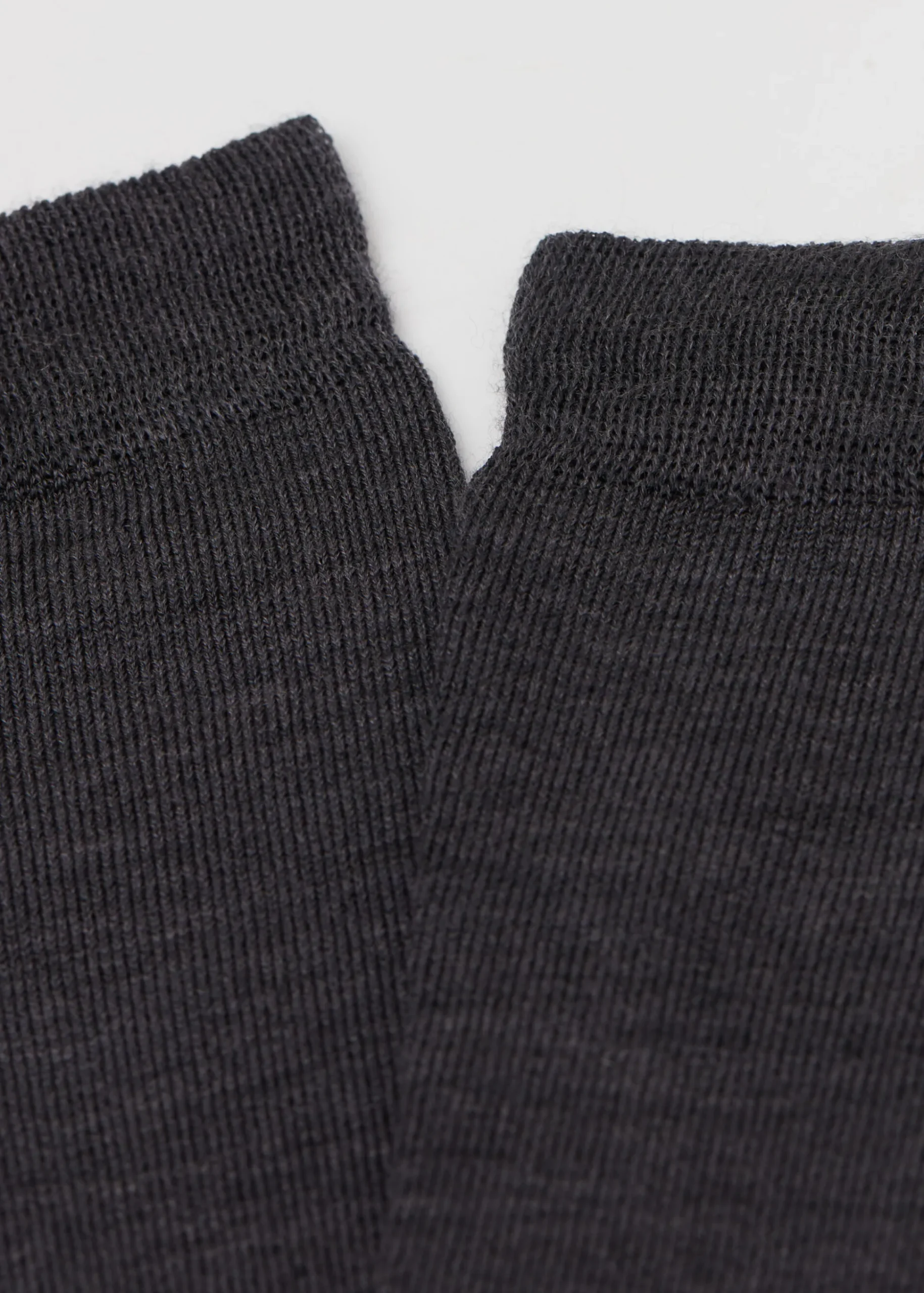 Calze lunghe in lana e cotone