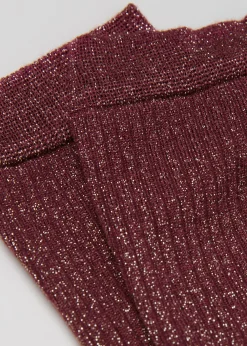 Calzini a Costine Glitter