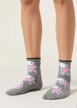 Calzini Bicolor Snoopy