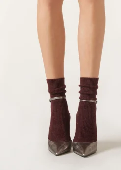 Calzini con Lana Bottonata