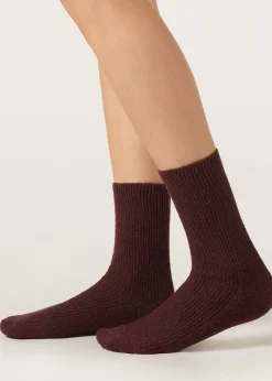 Calzini con Lana Bottonata