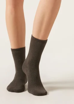 Calzini Corti in Cotone Termico