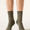 Calzini in Lana e Cotone Senza bordo