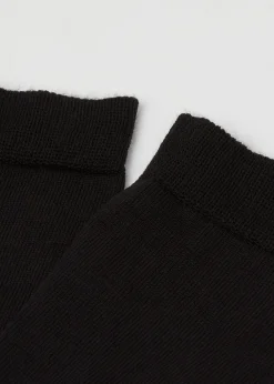 Calzini in Lana e Cotone Senza bordo