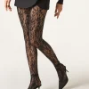 Collant a Rete Pizzo Floreale