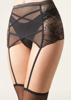 Collant Velati 40 Denari Effetto Reggicalze Glitter