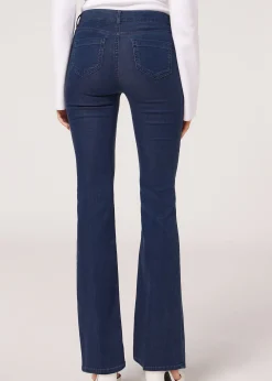 Jeans a Zampa Light Denim Eco