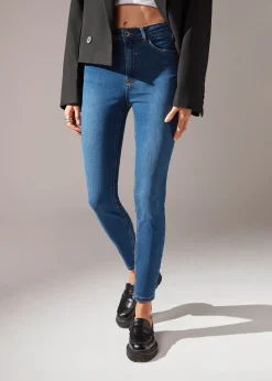 Jeans Push Up Skinny a Vita Alta Soft Touch