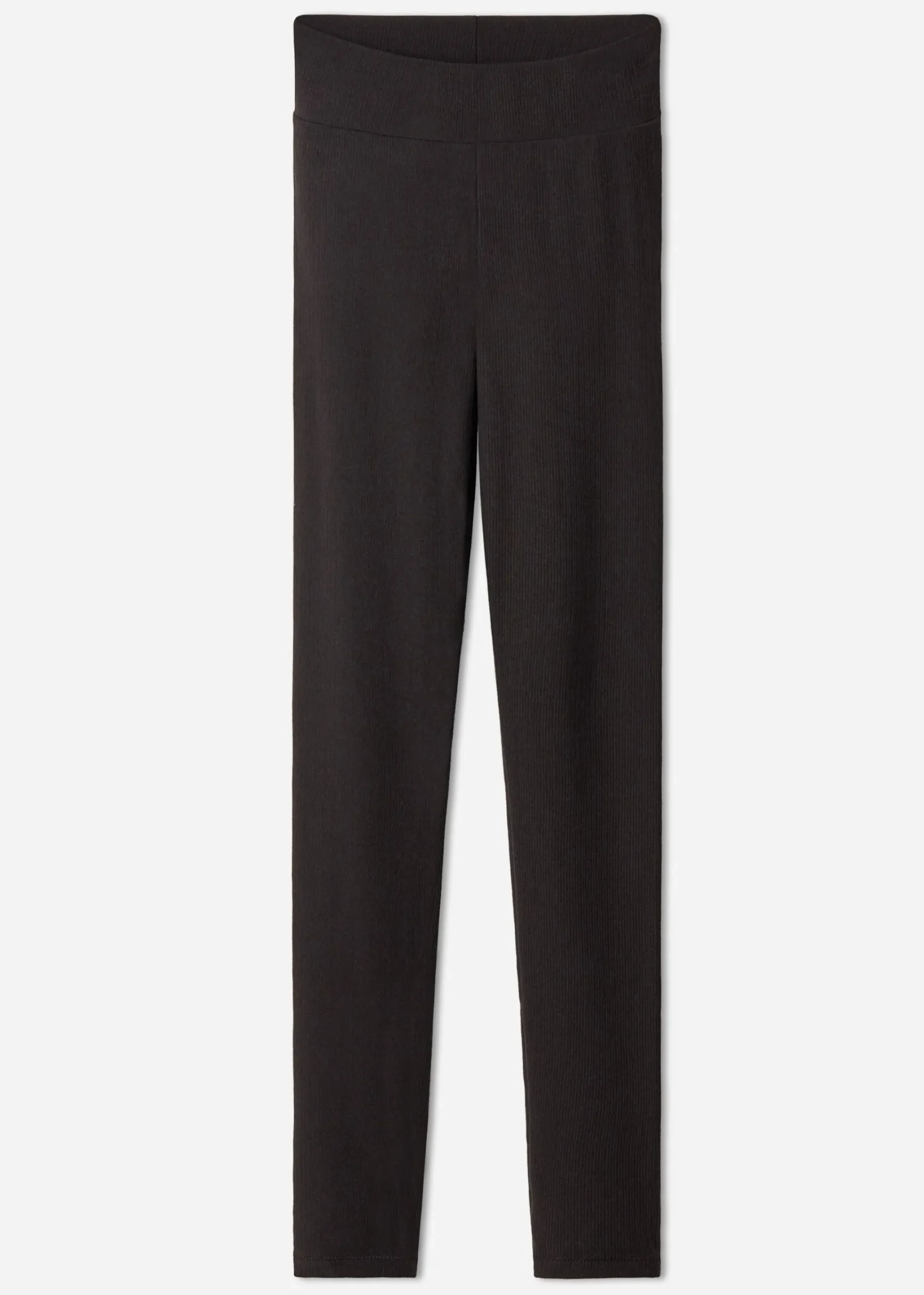 Leggings con Cashmere a Coste