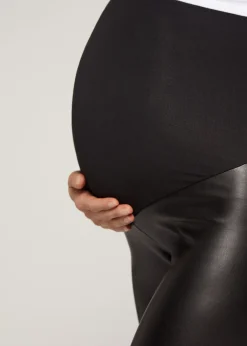 Leggings Effetto Spalmato Premaman