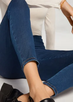 Leggings in Denim Skinny a Vita Alta