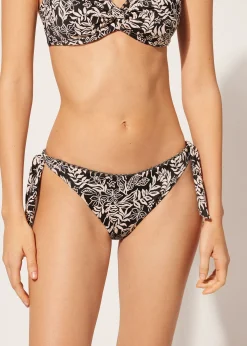 Slip Fiocchi Costume Botanic Black and White