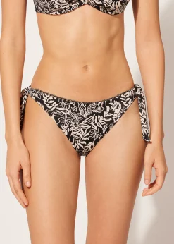 Slip Fiocchi Costume Botanic Black and White