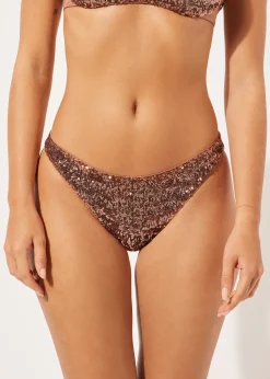 Slip Paillettes Costume Glowing Surface