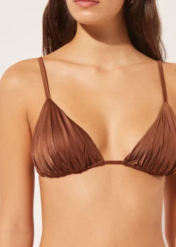 Triangolo Imbottiture Estraibili Costume Shiny Satin